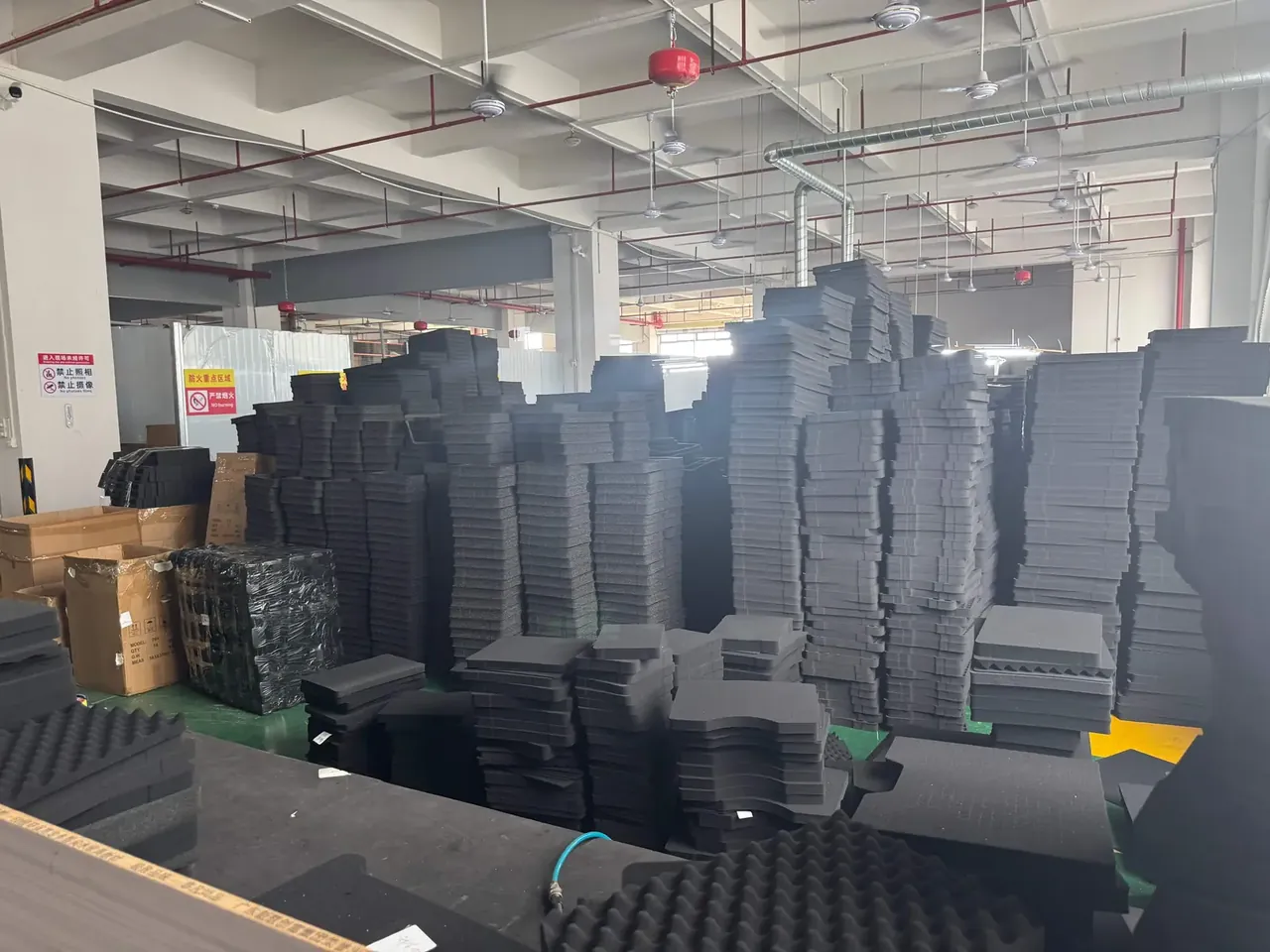 Foam Inventory Management: Humidity, Stack Height and FIFO